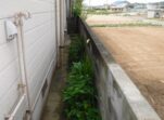 【家の傾き修正事例】福岡県福岡市 擁壁側への地盤沈下の解消