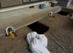 【家の傾き修正事例】栃木県河内郡 地盤沈下による床の傾き修正工事